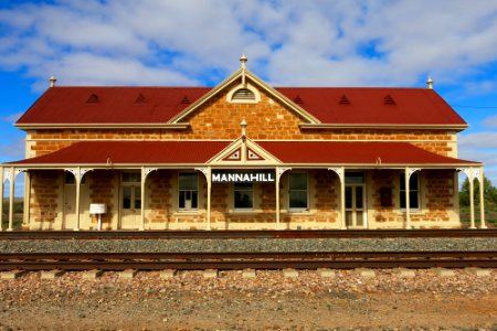 Manna Hill Railway Station
