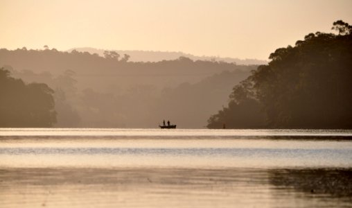 Fishing on Wagonga Inlet, Narooma