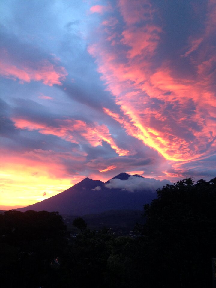 Wonderful sky clouds photo