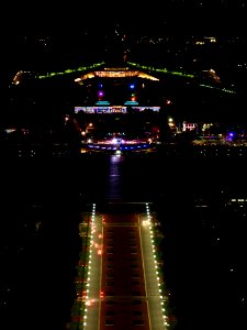 Capital Hill, Canberra, during Enlighten