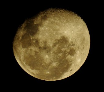 Waning gibbous 93.7% photo