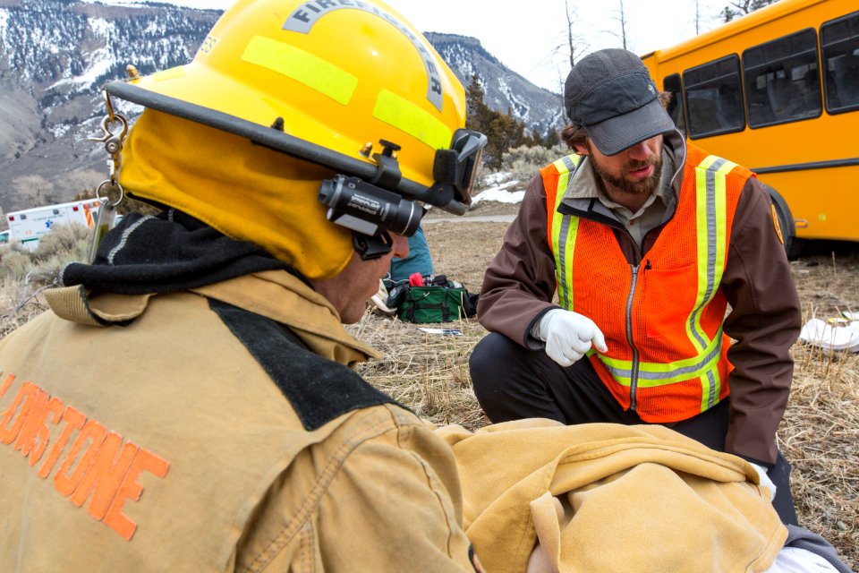Mass Casualty Incident Training, Mammoth Hot Springs