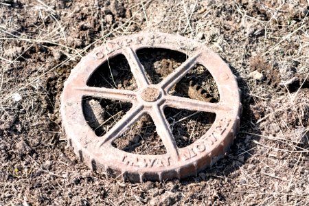 Historic ranching equipment found near the old town of Cinnabar