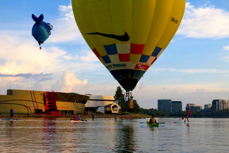 Balloons over Canberra