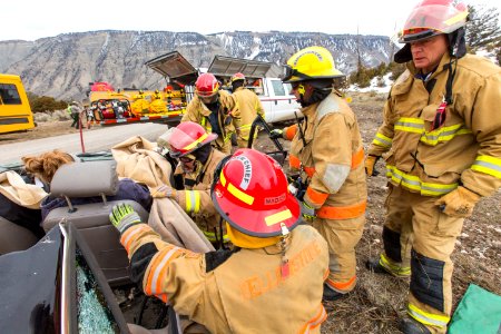 Mass Casualty Incident Training, Mammoth Hot Springs