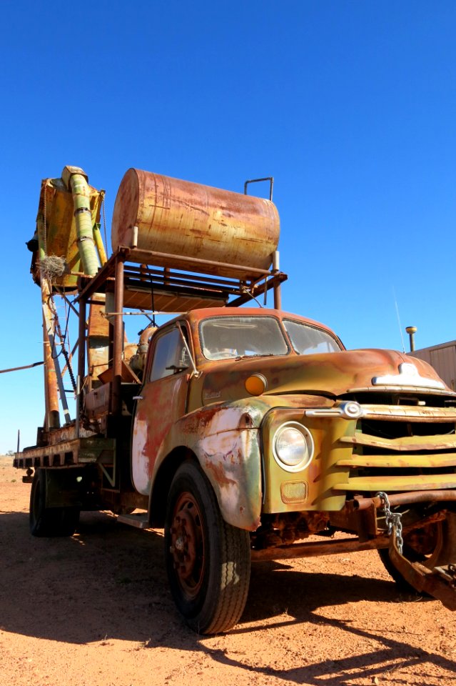Old mining equipment