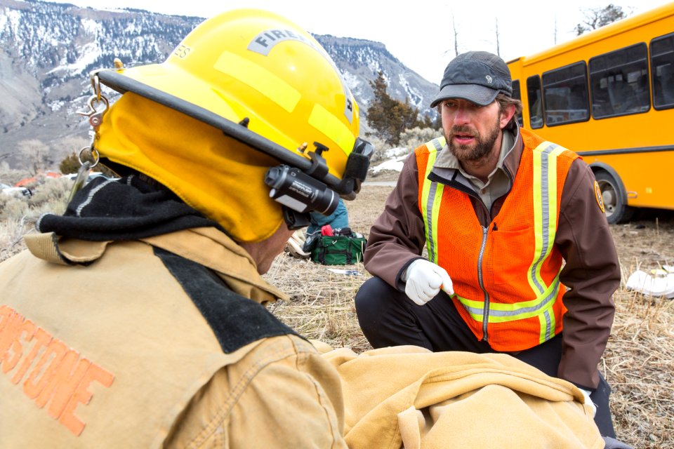 Mass Casualty Incident Training, Mammoth Hot Springs