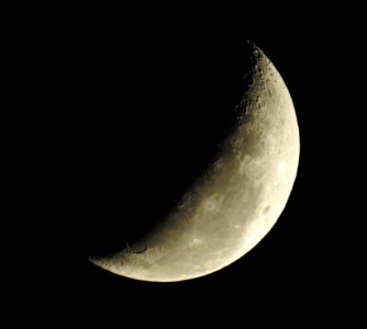 Crescent moon