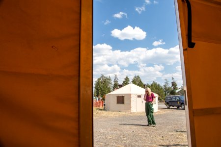 Maple Fire Incident Command Post