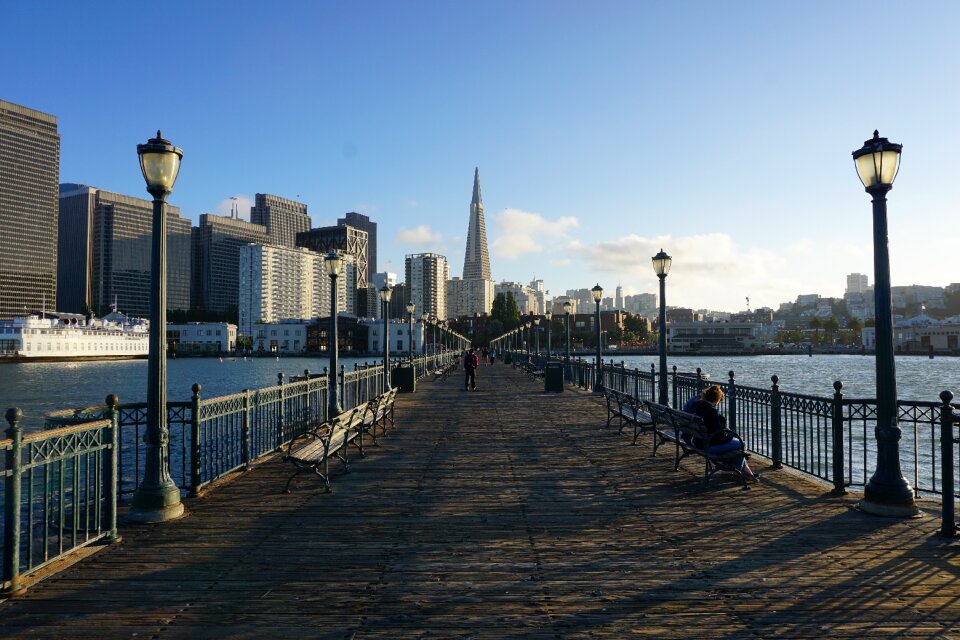 Bridge san francisco sunset