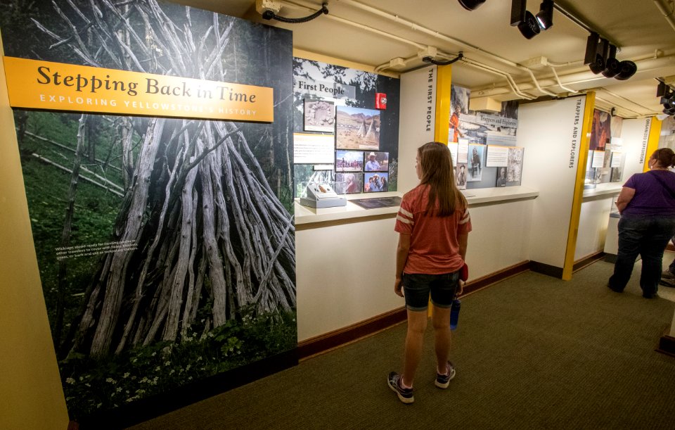 Exhibits in the Albright Visitor Center