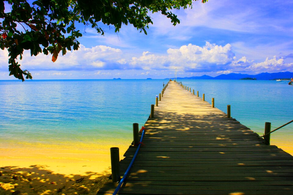 Water summer ocean