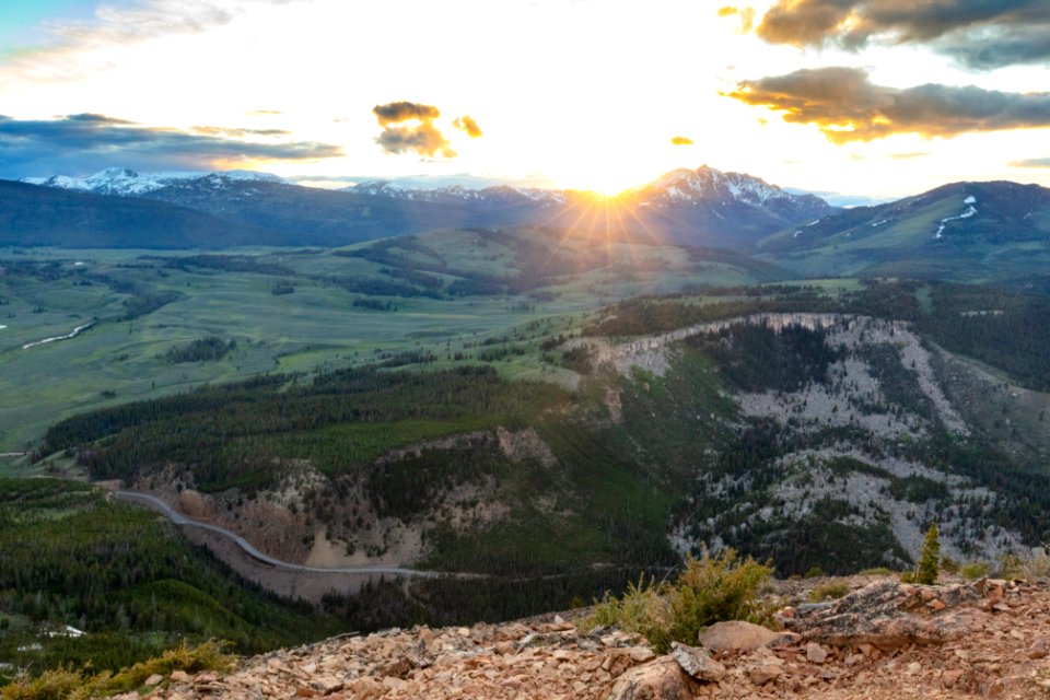 Bunsen Peak sunset