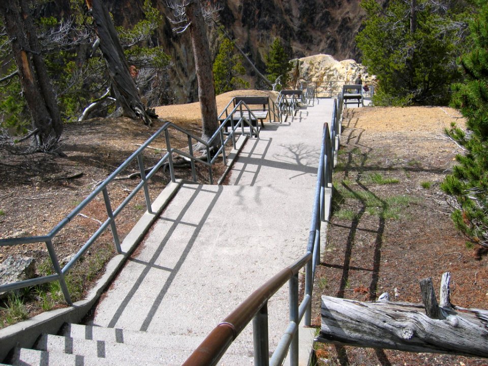 Inspiration Point prior to restoration