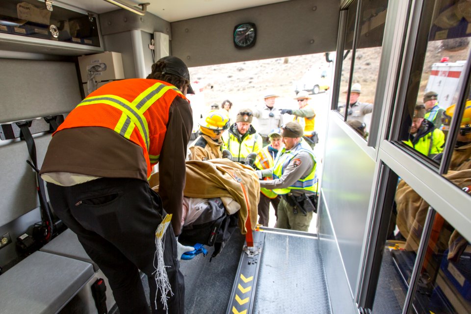 Mass Casualty Incident Training, Mammoth Hot Springs