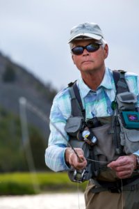 Fly fishing on the Madison River