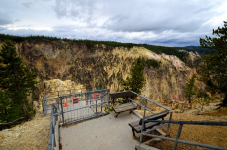 Inspiration Point prior to restoration