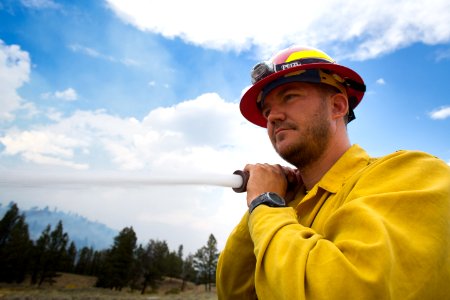 Engine crew at the Buffalo Fire