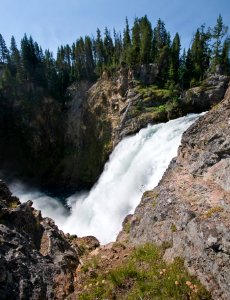 Upper Falls of the Yellowstone River photo