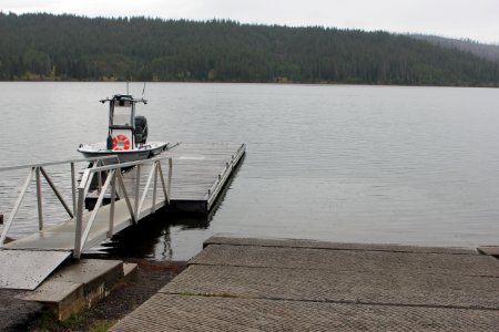 Lewis Lake boat ramp photo
