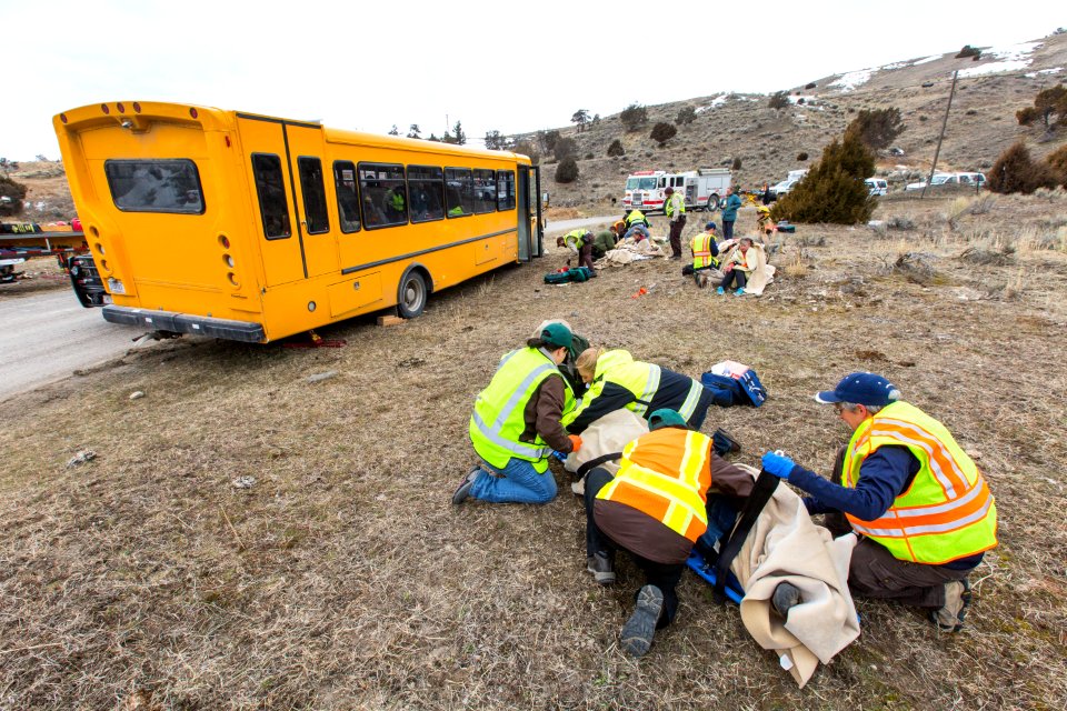 Mass Casualty Incident Training, Mammoth Hot Springs