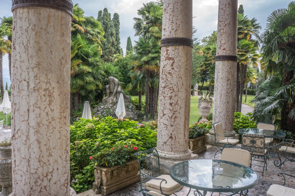 Dining area garden nature