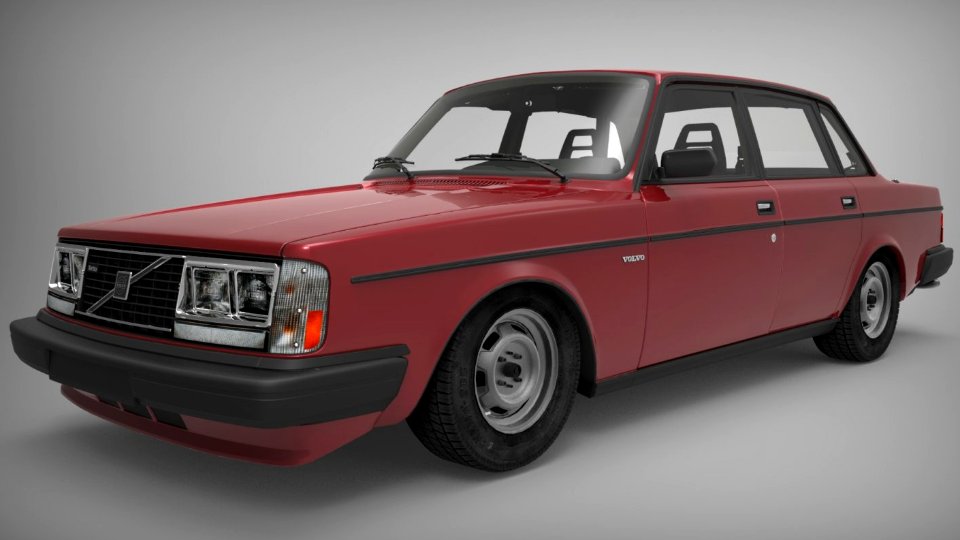 volvo 244 turbo 3d model c4d max obj fbx ma lwo 3ds 3dm stl 1598892 o