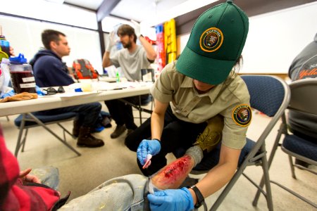 Mass Casualty Incident Training, Mammoth Hot Springs