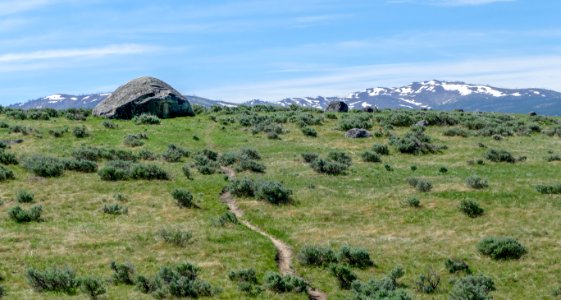 Glacial boulder