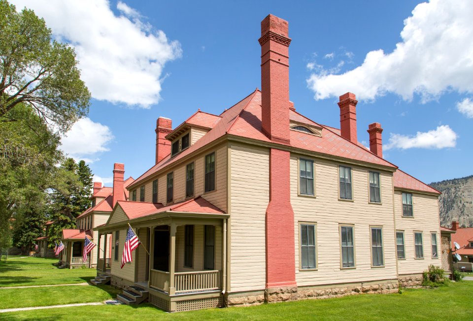 Fort Yellowstone, Double Officers' Quarters (1891 and 1897)