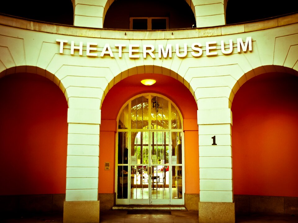 City historically facade