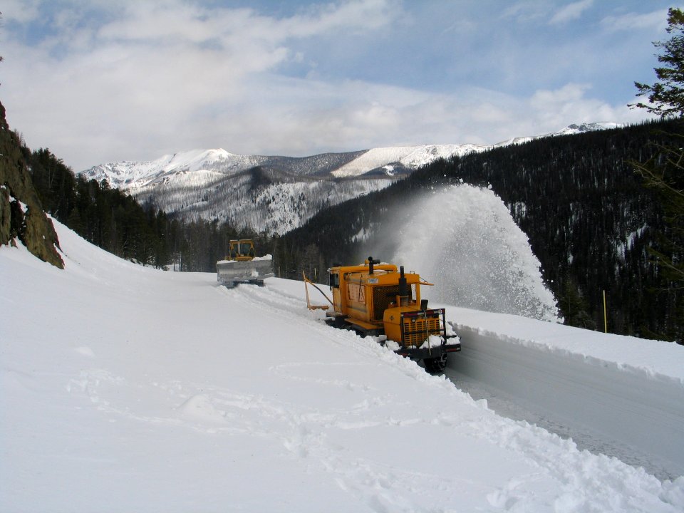 Making a single cut on Sylvan Pass