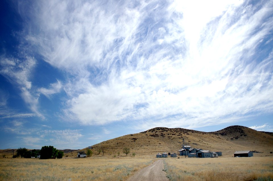 Old Ranch along n Soda Lake Rd, Carrizo Plain National Monument, SLO Co, CA