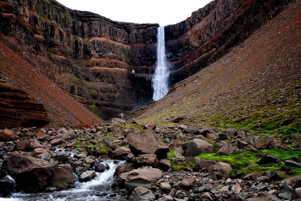 Hengifoss Waterfall, Iceland