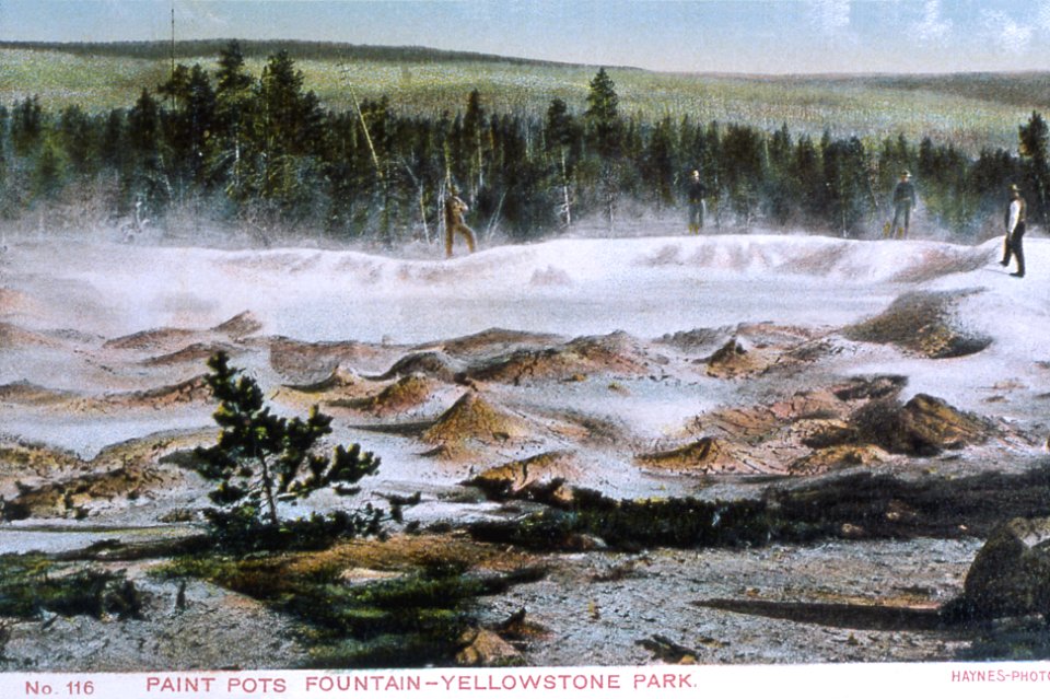 #116 - Paint Pots Fountain - Yellowstone Park