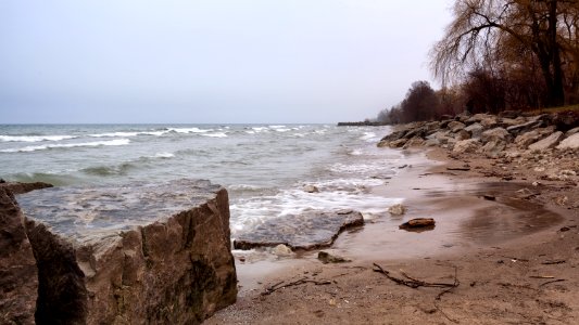Lake Ontario shoreline photo
