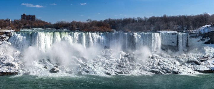 The American Falls and Bridal Veil Falls at Niagara photo