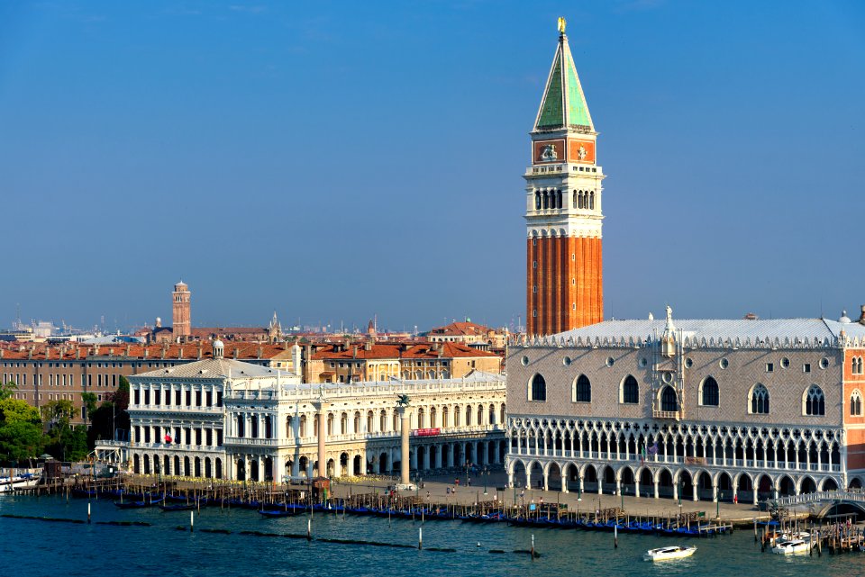 Entrance to the Piazza San Marco, Venice photo