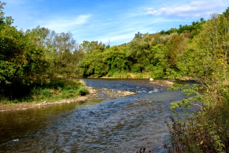The Credit River, Mississauga, Ontario