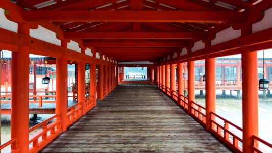 Itsukushima Shrine, Miyajima Island photo