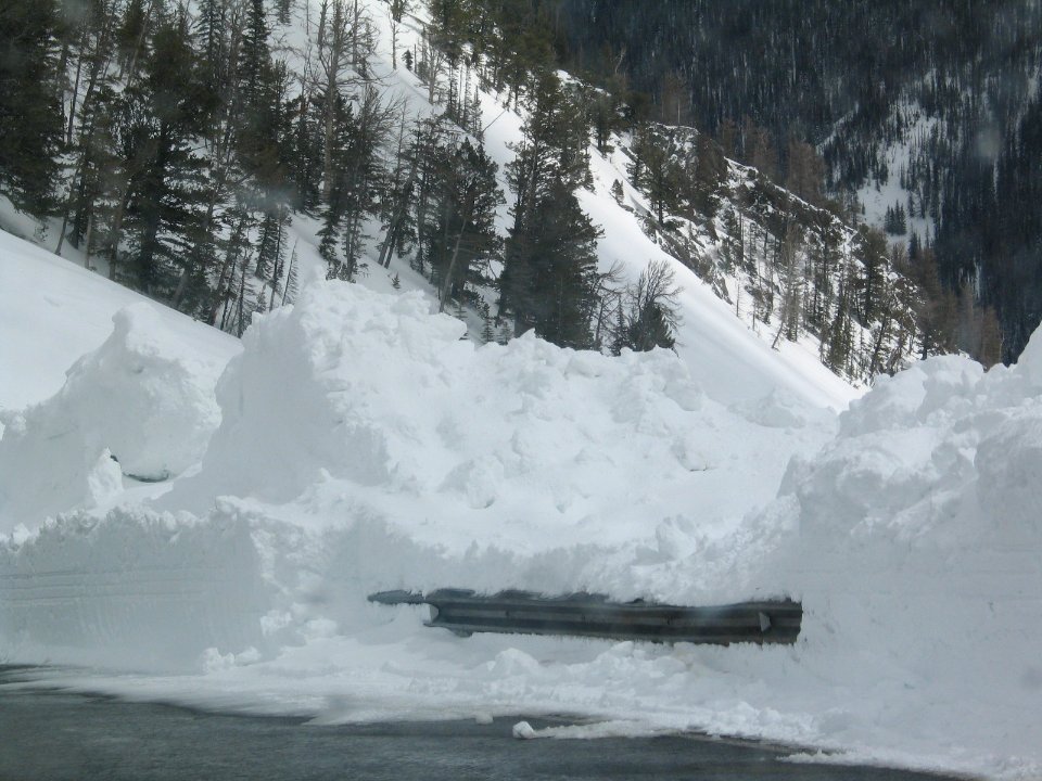 Guardrail found on Sylvan Pass