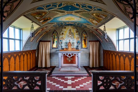 Interior of the Italian Chapel, Orkney Islands