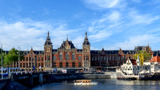 Amsterdam's Central Station photo