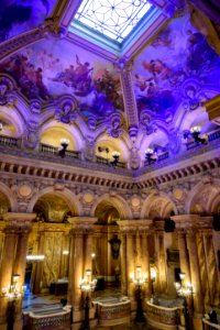 Interior of the Palais Garnier photo