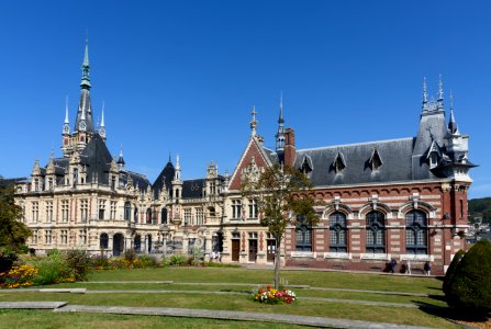 The Bénédictine Palace, Fécamp, France photo