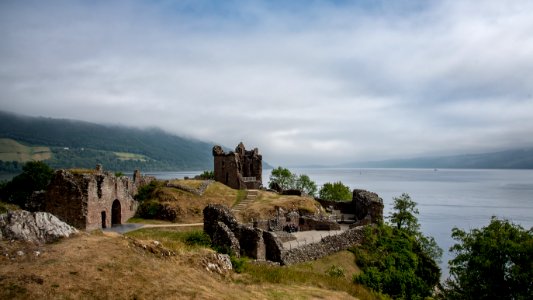 Urquhart Castle, Loch Ness, Scotland photo