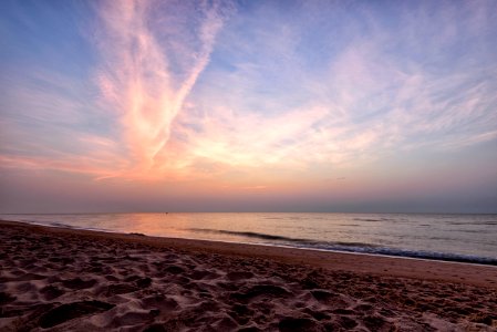 Cha Am Beach Sunrise, Thailand photo