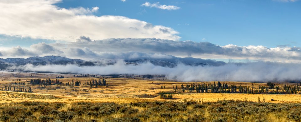 First snow, Blacktail Deer Plateau photo