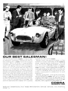 Shelby Cobra Ad, October 1964 photo