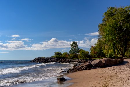 Lake Ontario shoreline, Mississauga photo